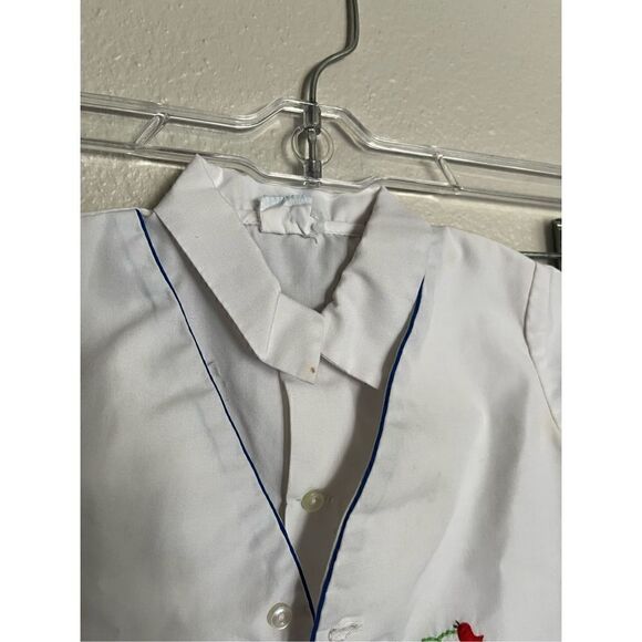 Vintage Nannette Embroidered Baby Button Up - Picture 2 of 4